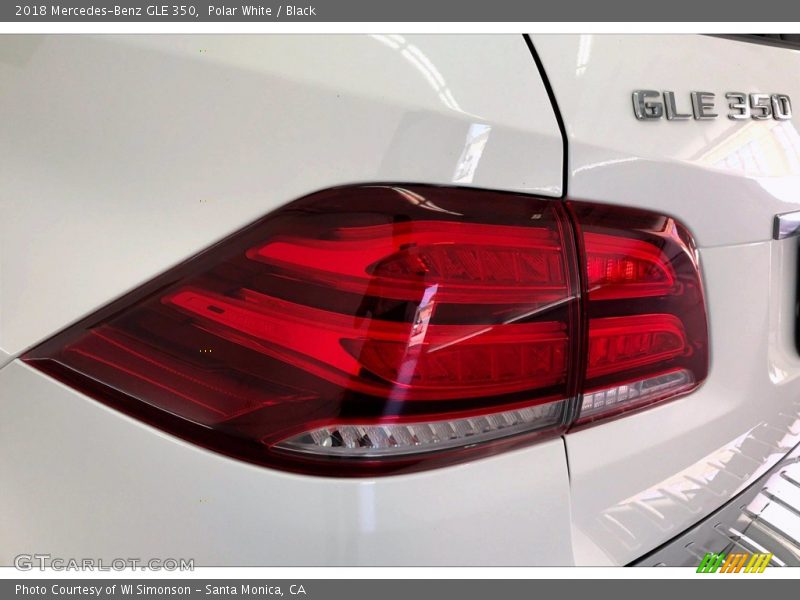 Polar White / Black 2018 Mercedes-Benz GLE 350