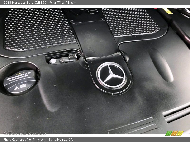 Polar White / Black 2018 Mercedes-Benz GLE 350