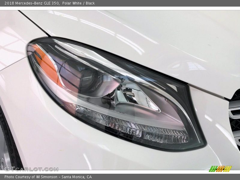 Polar White / Black 2018 Mercedes-Benz GLE 350
