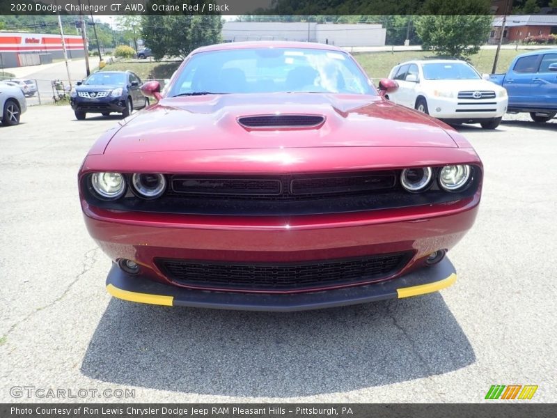 Octane Red / Black 2020 Dodge Challenger GT AWD