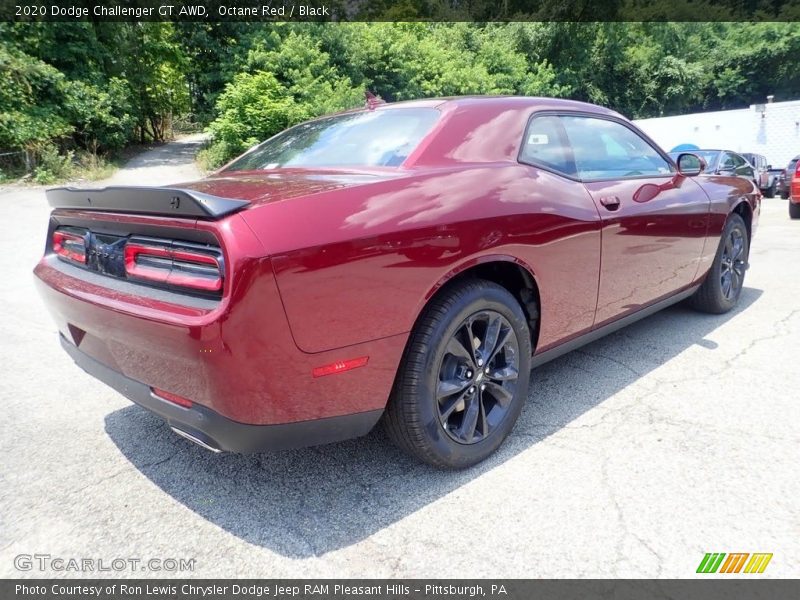 Octane Red / Black 2020 Dodge Challenger GT AWD