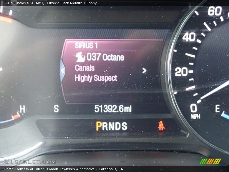 Tuxedo Black Metallic / Ebony 2015 Lincoln MKC AWD