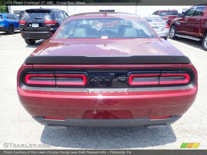 Octane Red / Black 2020 Dodge Challenger GT AWD