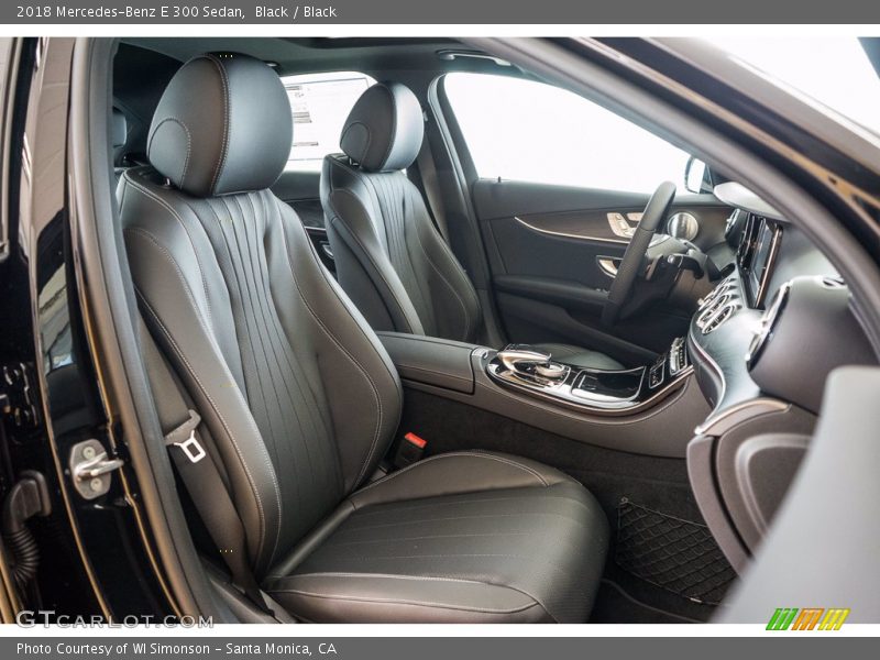 Black / Black 2018 Mercedes-Benz E 300 Sedan