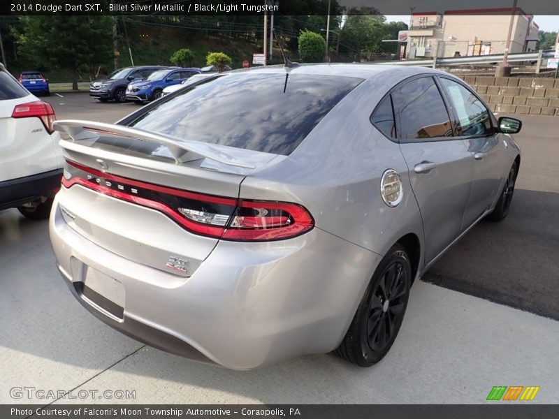 Billet Silver Metallic / Black/Light Tungsten 2014 Dodge Dart SXT