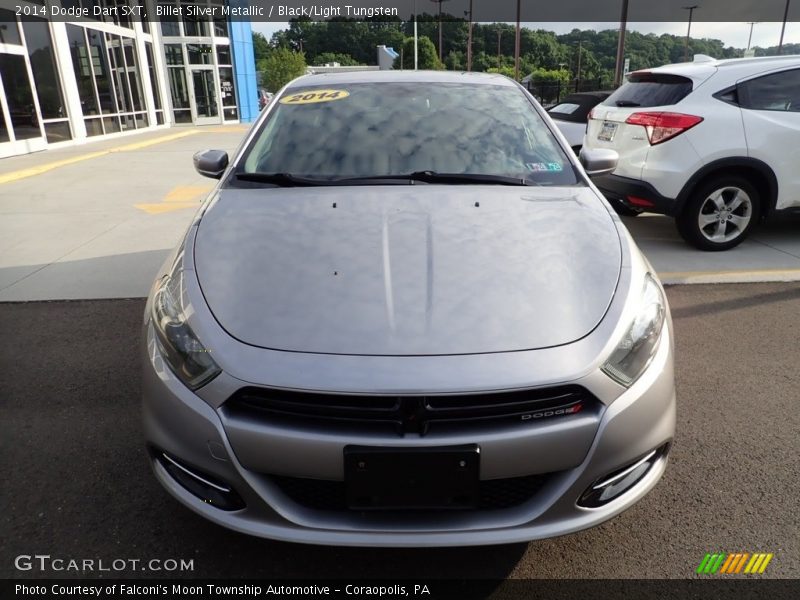 Billet Silver Metallic / Black/Light Tungsten 2014 Dodge Dart SXT
