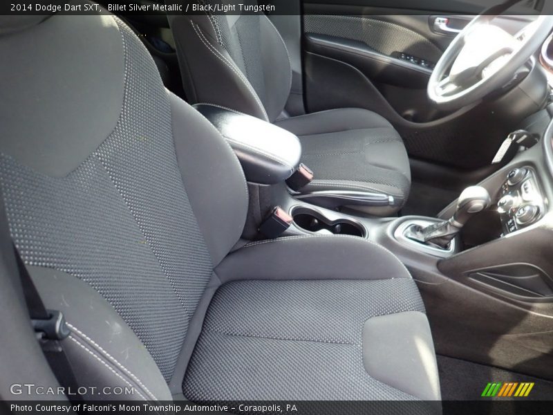 Billet Silver Metallic / Black/Light Tungsten 2014 Dodge Dart SXT