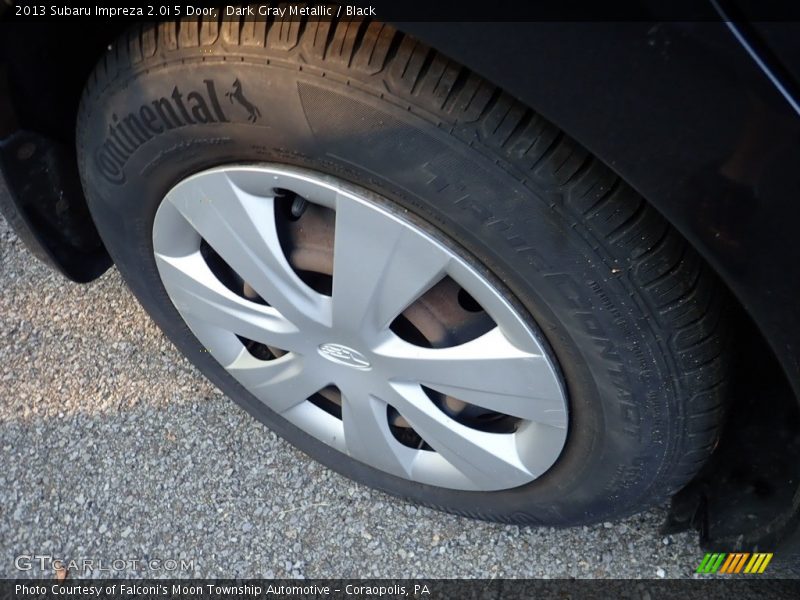 Dark Gray Metallic / Black 2013 Subaru Impreza 2.0i 5 Door