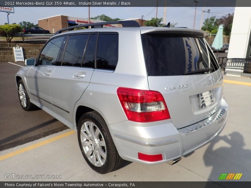 Iridium Silver Metallic / Black 2012 Mercedes-Benz GLK 350 4Matic