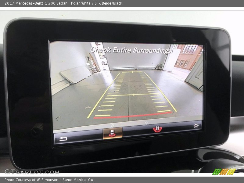 Polar White / Silk Beige/Black 2017 Mercedes-Benz C 300 Sedan