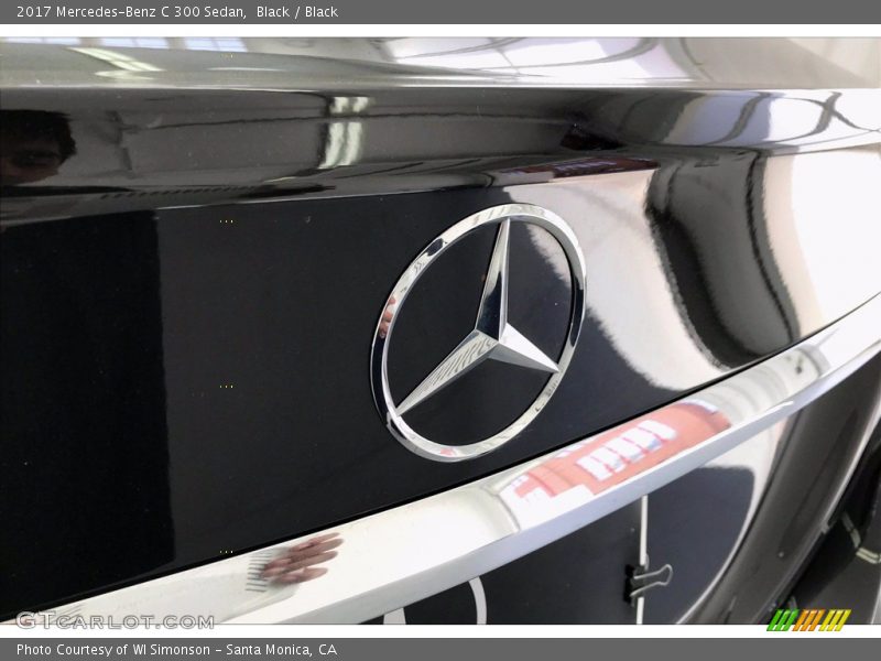 Black / Black 2017 Mercedes-Benz C 300 Sedan