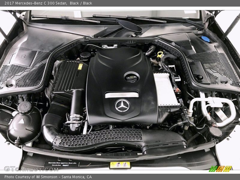Black / Black 2017 Mercedes-Benz C 300 Sedan