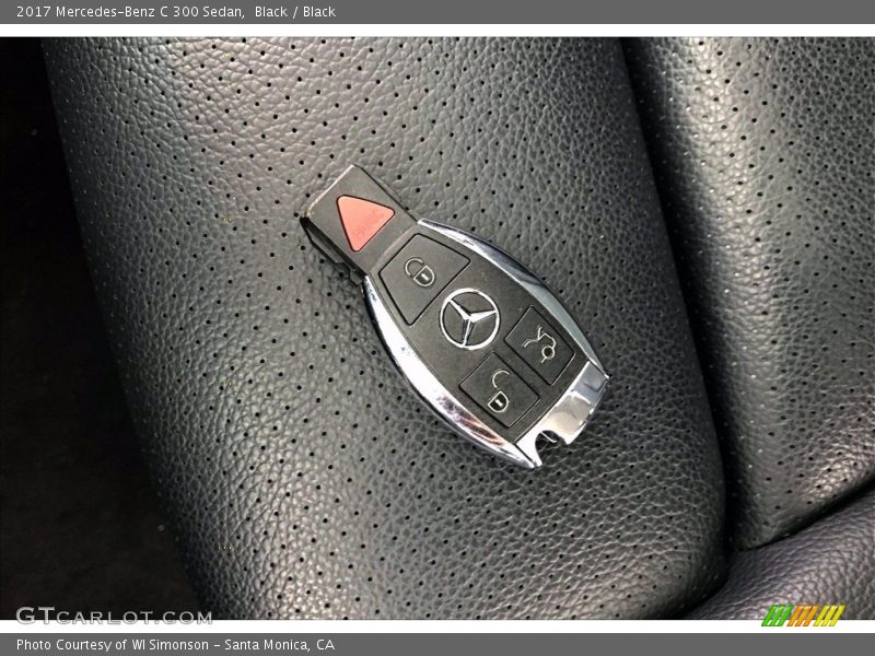 Black / Black 2017 Mercedes-Benz C 300 Sedan
