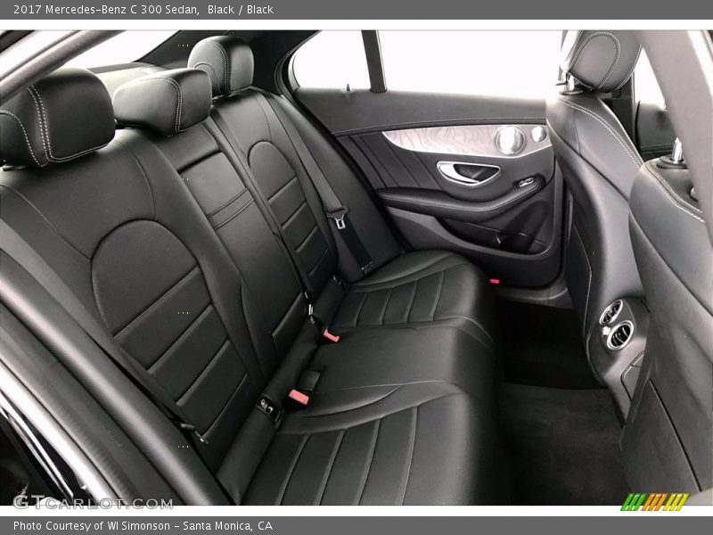 Black / Black 2017 Mercedes-Benz C 300 Sedan