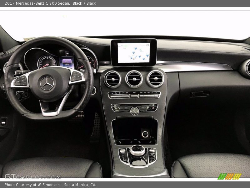 Black / Black 2017 Mercedes-Benz C 300 Sedan