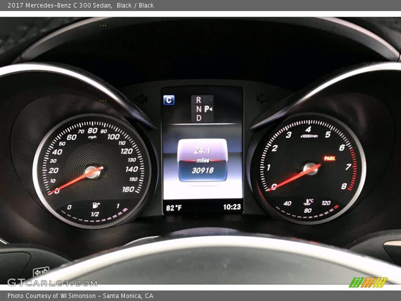 Black / Black 2017 Mercedes-Benz C 300 Sedan