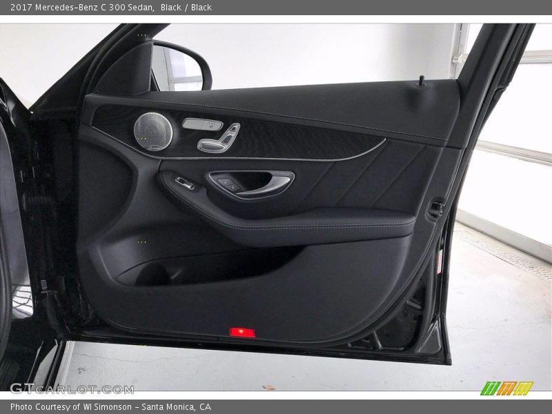 Black / Black 2017 Mercedes-Benz C 300 Sedan