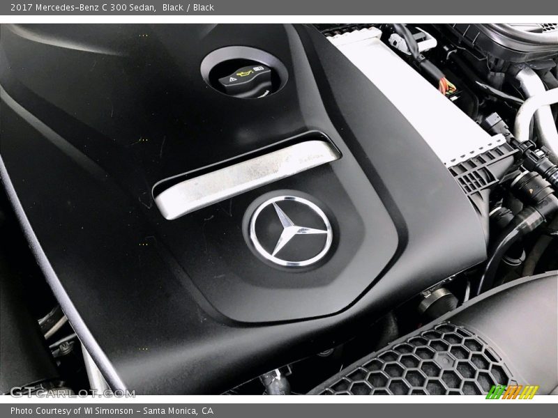 Black / Black 2017 Mercedes-Benz C 300 Sedan
