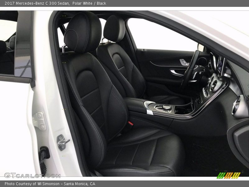 Polar White / Black 2017 Mercedes-Benz C 300 Sedan