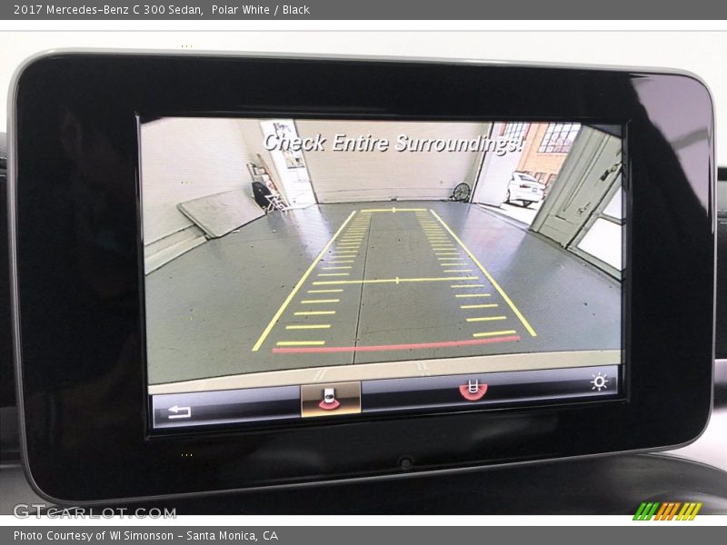 Polar White / Black 2017 Mercedes-Benz C 300 Sedan