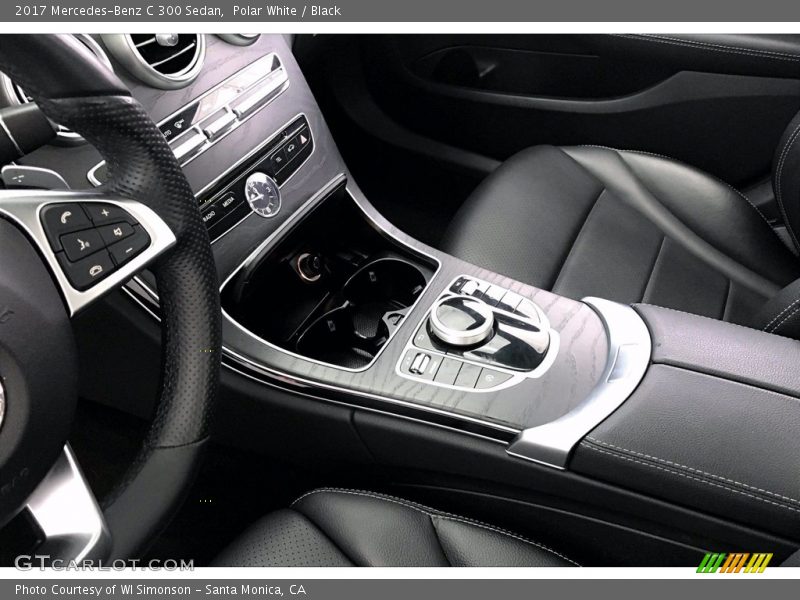 Polar White / Black 2017 Mercedes-Benz C 300 Sedan