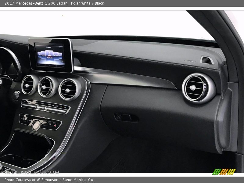 Polar White / Black 2017 Mercedes-Benz C 300 Sedan
