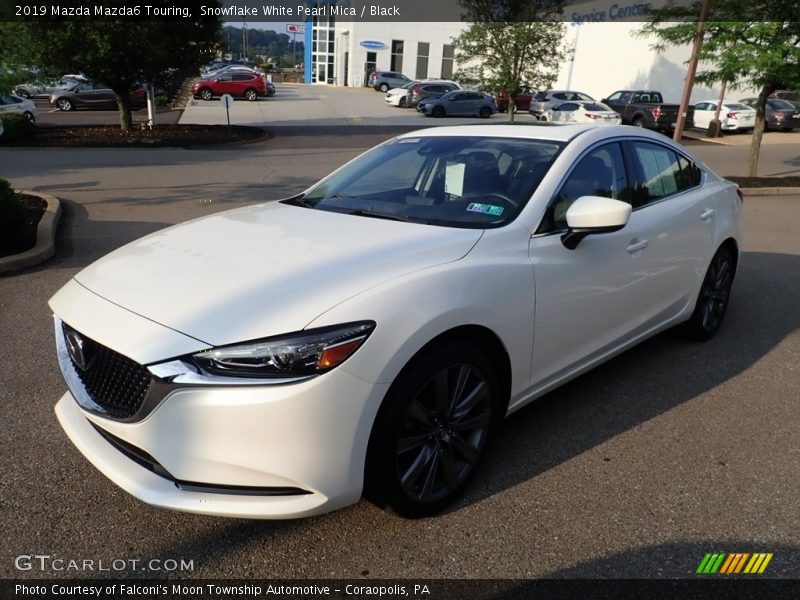 Snowflake White Pearl Mica / Black 2019 Mazda Mazda6 Touring