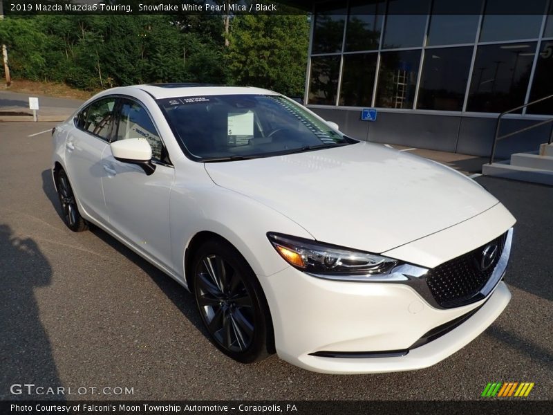 Snowflake White Pearl Mica / Black 2019 Mazda Mazda6 Touring
