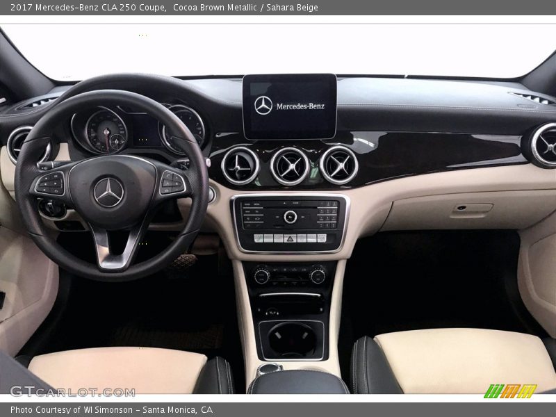 Cocoa Brown Metallic / Sahara Beige 2017 Mercedes-Benz CLA 250 Coupe