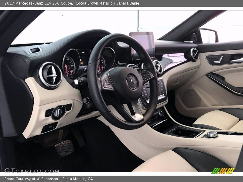 Cocoa Brown Metallic / Sahara Beige 2017 Mercedes-Benz CLA 250 Coupe