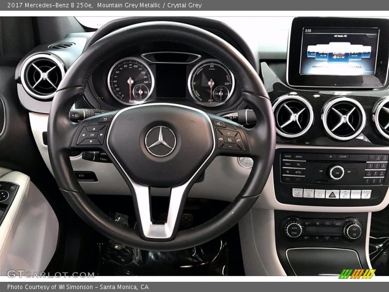 Mountain Grey Metallic / Crystal Grey 2017 Mercedes-Benz B 250e