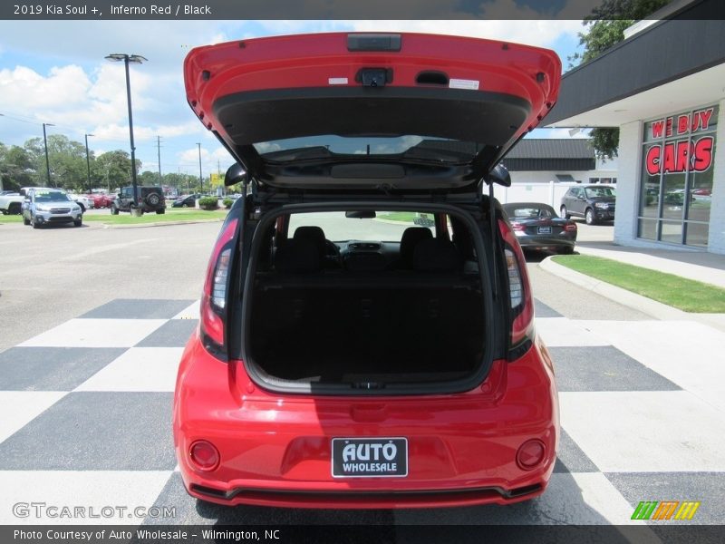 Inferno Red / Black 2019 Kia Soul +