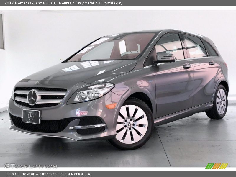 Mountain Grey Metallic / Crystal Grey 2017 Mercedes-Benz B 250e