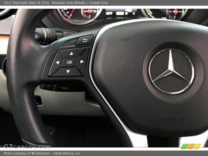 Mountain Grey Metallic / Crystal Grey 2017 Mercedes-Benz B 250e