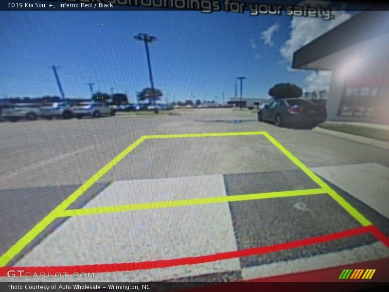 Inferno Red / Black 2019 Kia Soul +