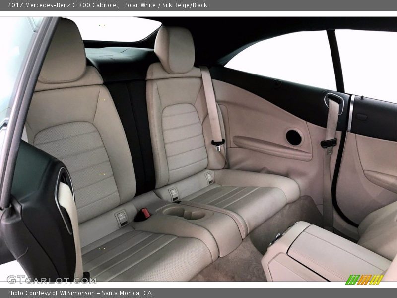 Polar White / Silk Beige/Black 2017 Mercedes-Benz C 300 Cabriolet