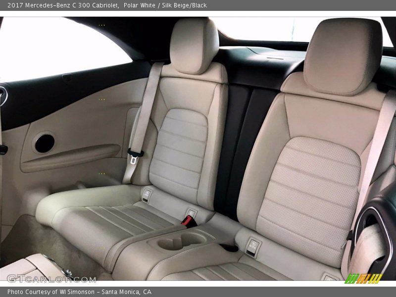 Polar White / Silk Beige/Black 2017 Mercedes-Benz C 300 Cabriolet