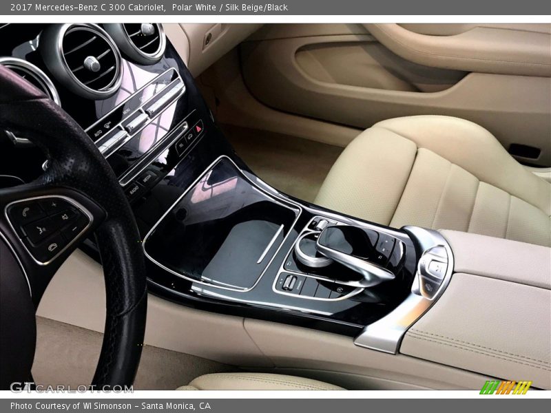 Polar White / Silk Beige/Black 2017 Mercedes-Benz C 300 Cabriolet