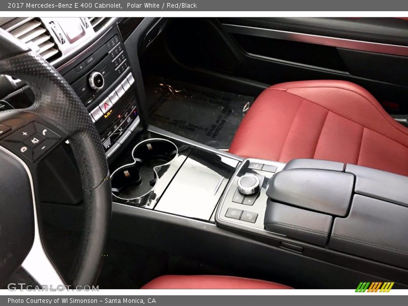Polar White / Red/Black 2017 Mercedes-Benz E 400 Cabriolet