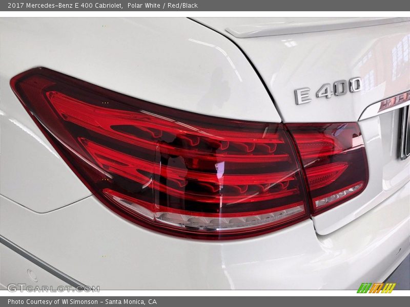 Polar White / Red/Black 2017 Mercedes-Benz E 400 Cabriolet