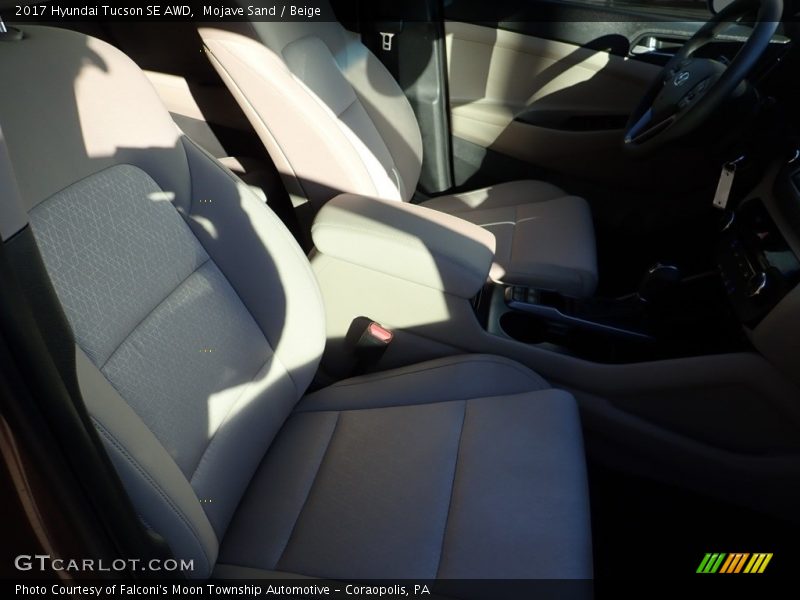 Mojave Sand / Beige 2017 Hyundai Tucson SE AWD