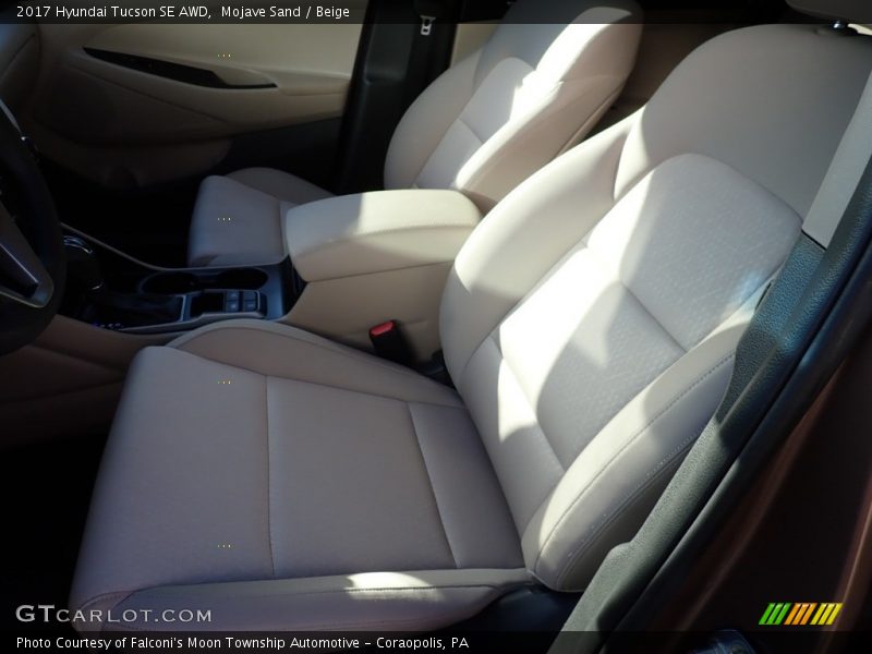 Mojave Sand / Beige 2017 Hyundai Tucson SE AWD