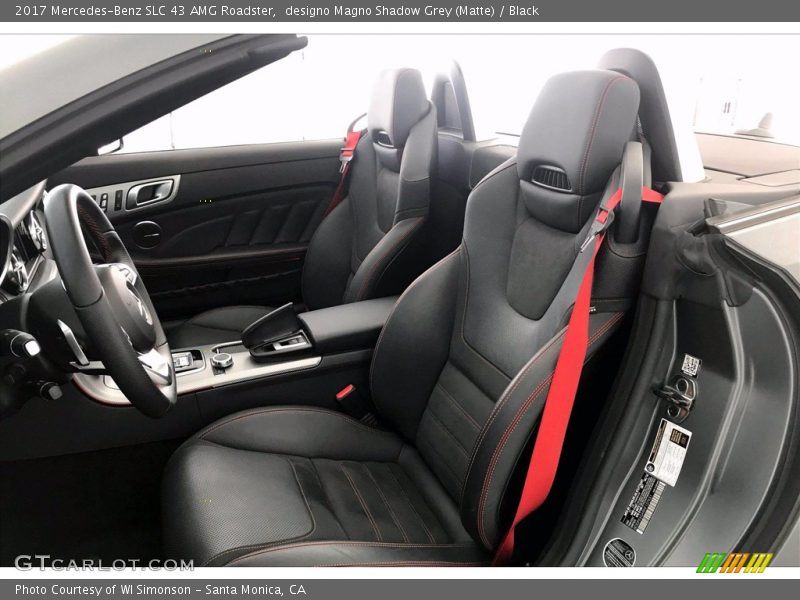 Front Seat of 2017 SLC 43 AMG Roadster