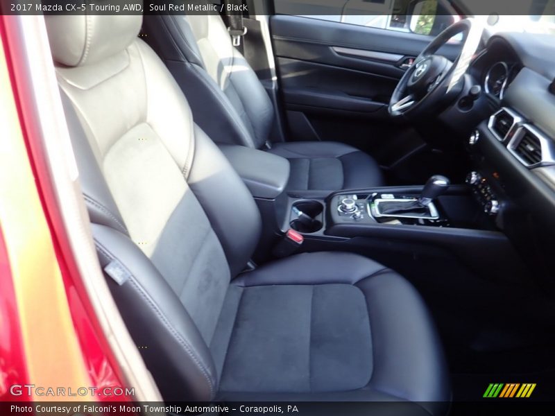 Soul Red Metallic / Black 2017 Mazda CX-5 Touring AWD