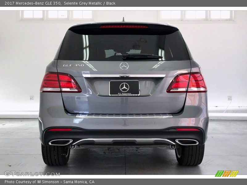 Selenite Grey Metallic / Black 2017 Mercedes-Benz GLE 350