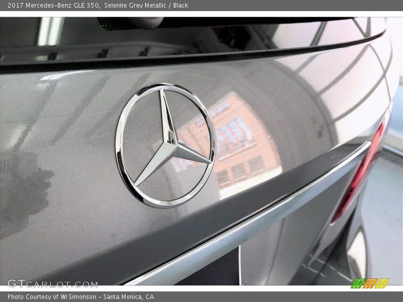 Selenite Grey Metallic / Black 2017 Mercedes-Benz GLE 350