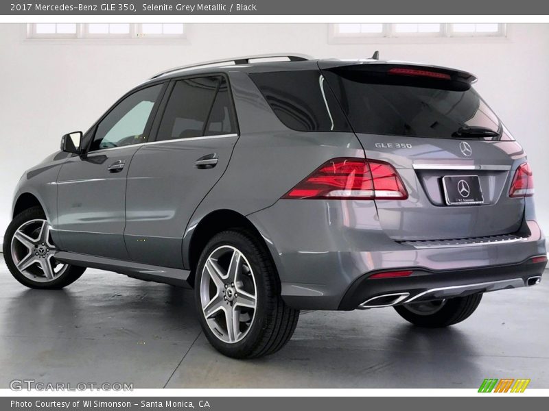 Selenite Grey Metallic / Black 2017 Mercedes-Benz GLE 350