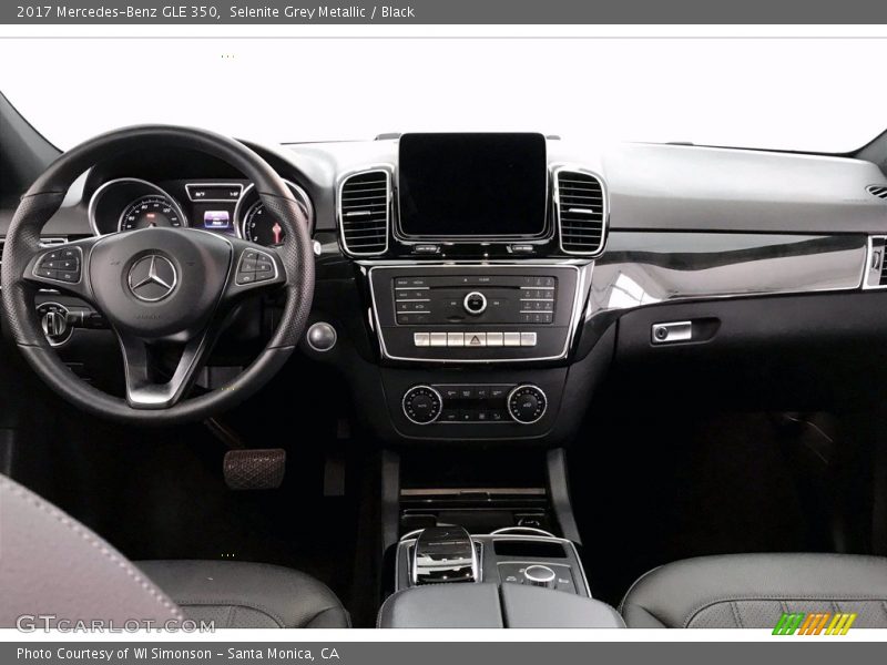 Selenite Grey Metallic / Black 2017 Mercedes-Benz GLE 350