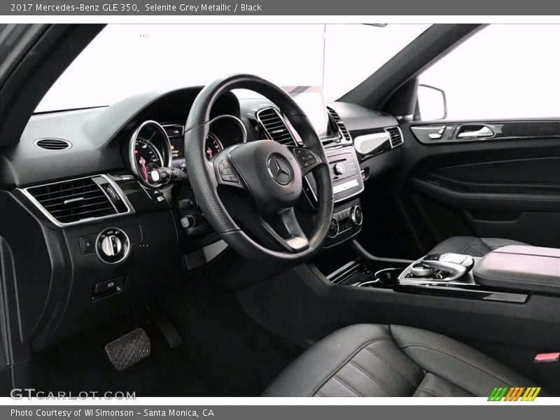 Selenite Grey Metallic / Black 2017 Mercedes-Benz GLE 350
