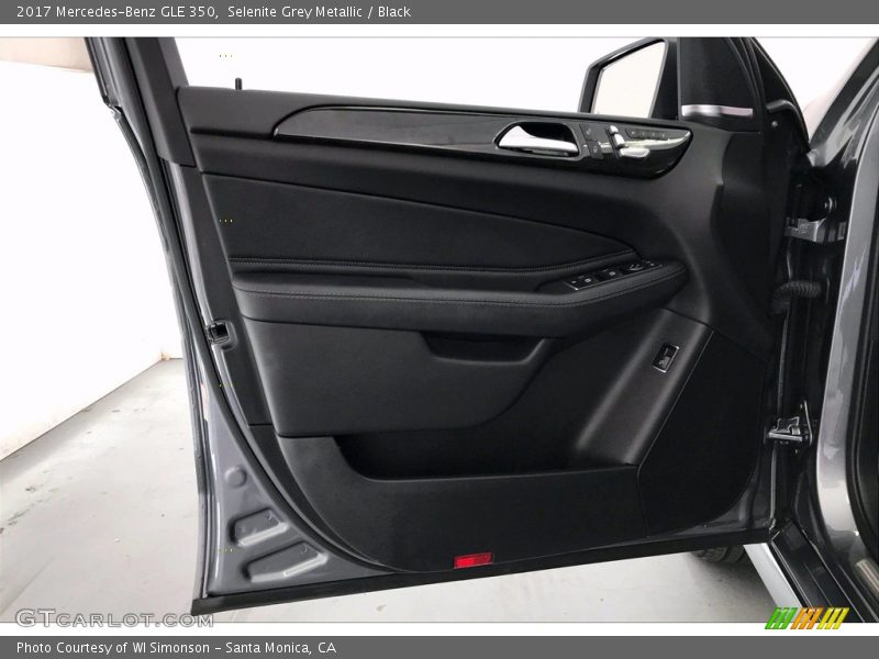 Selenite Grey Metallic / Black 2017 Mercedes-Benz GLE 350